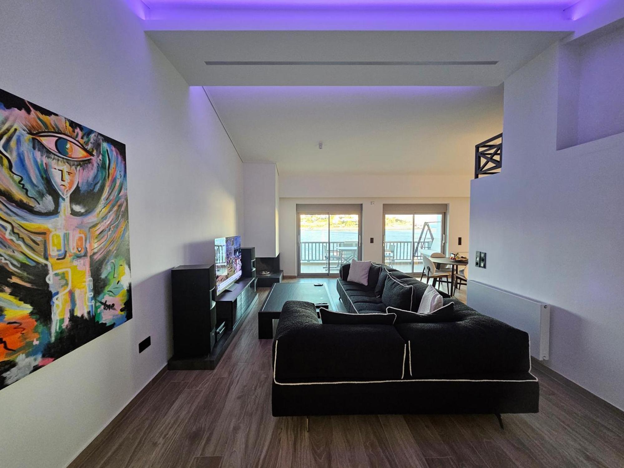 Sounio - Waterfront Luxury Spa Villa Pounta Zeza 170 Sqm On Private Beach 수니언 외부 사진