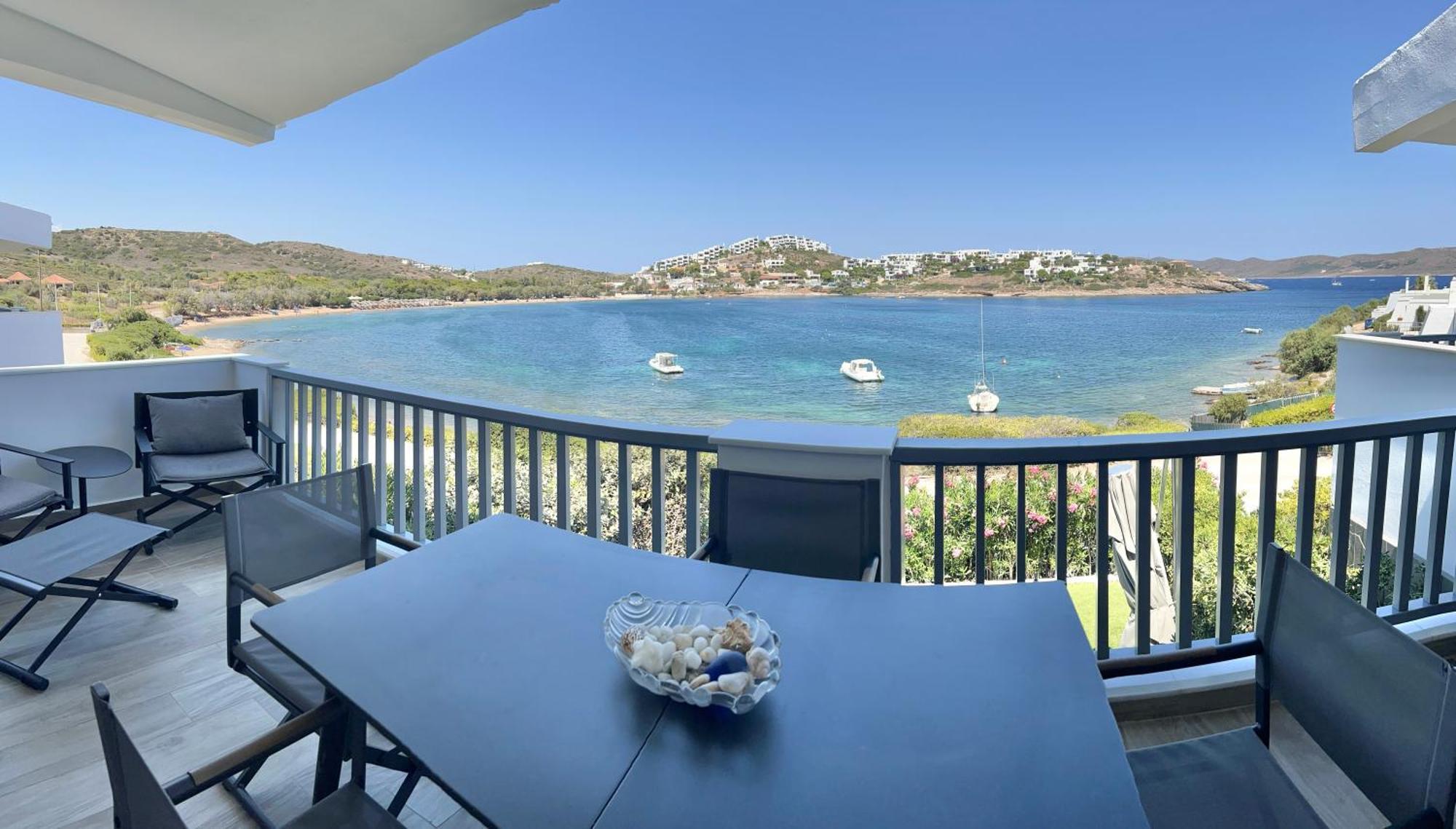 Sounio - Waterfront Luxury Spa Villa Pounta Zeza 170 Sqm On Private Beach 수니언 외부 사진