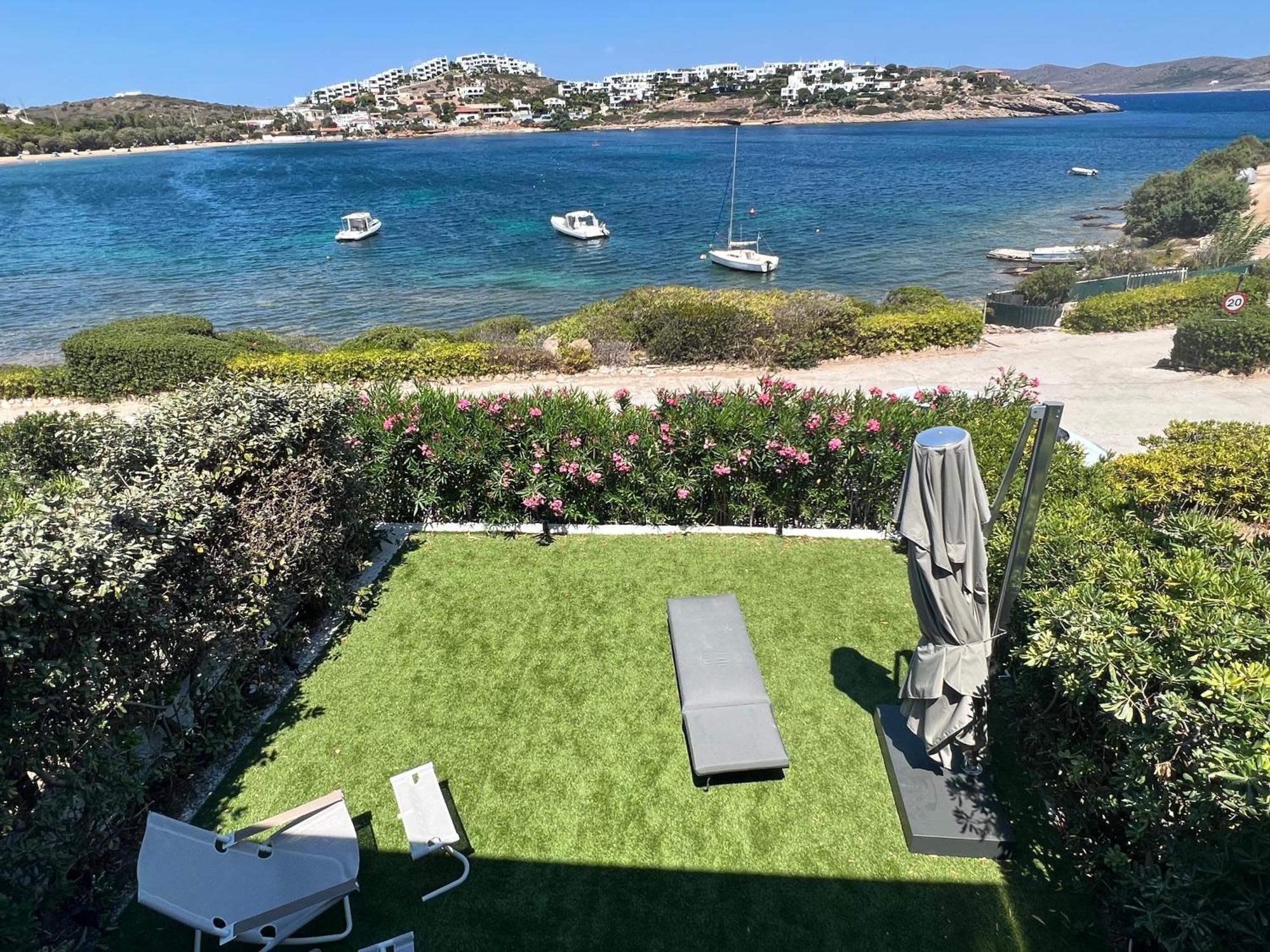 Sounio - Waterfront Luxury Spa Villa Pounta Zeza 170 Sqm On Private Beach 수니언 외부 사진
