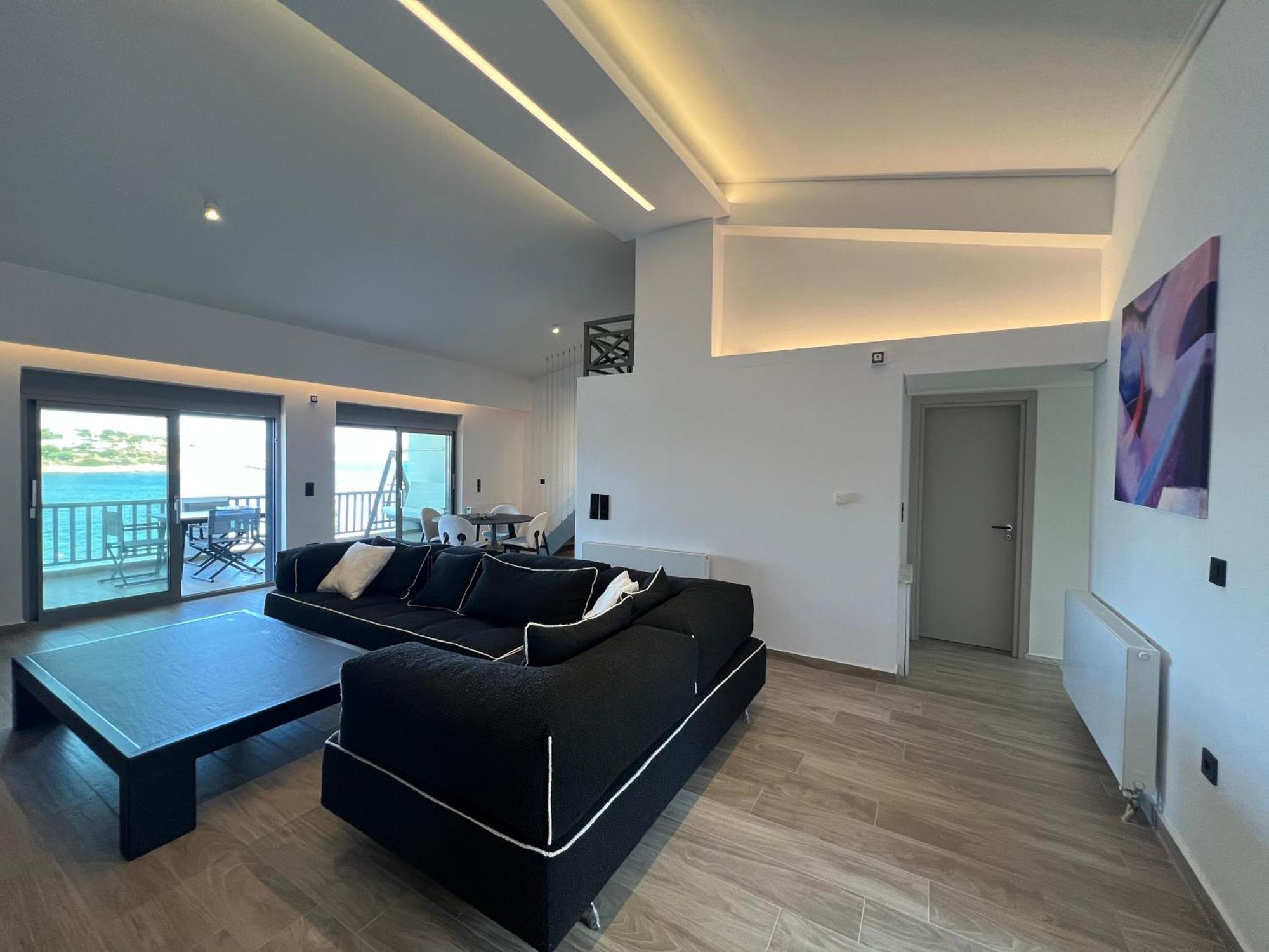 Sounio - Waterfront Luxury Spa Villa Pounta Zeza 170 Sqm On Private Beach 수니언 외부 사진