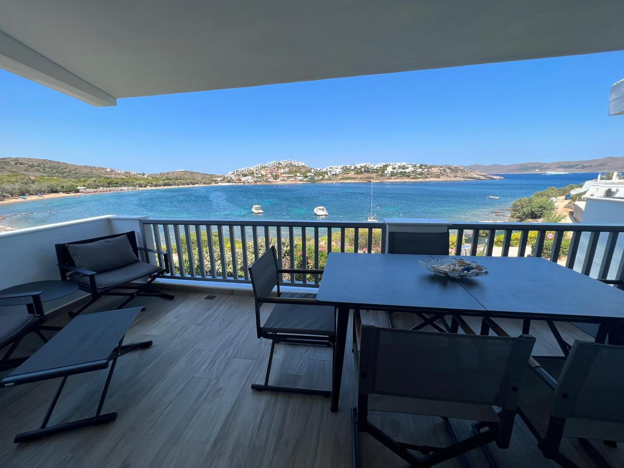 Sounio - Waterfront Luxury Spa Villa Pounta Zeza 170 Sqm On Private Beach 수니언 외부 사진
