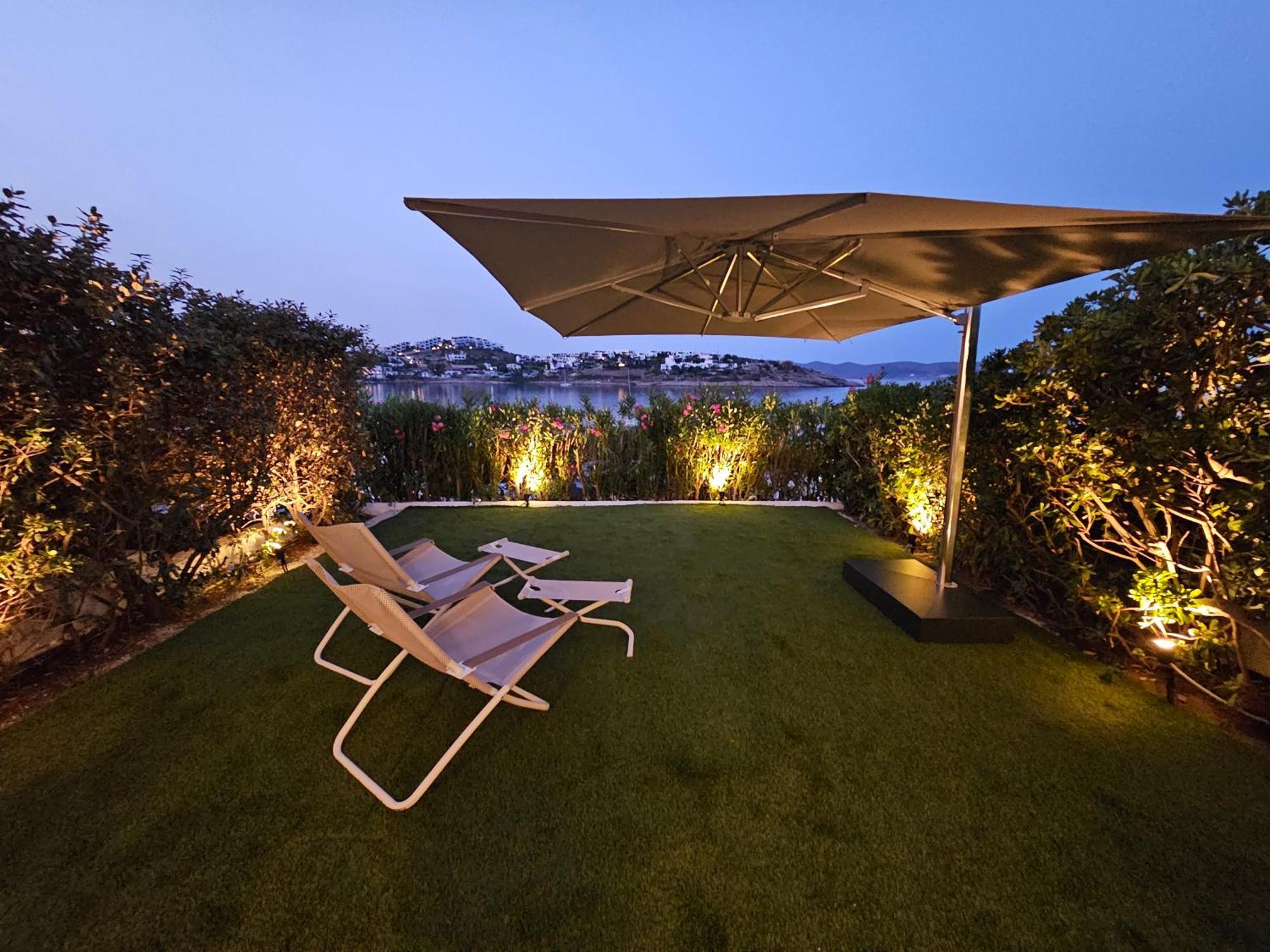 Sounio - Waterfront Luxury Spa Villa Pounta Zeza 170 Sqm On Private Beach 수니언 외부 사진