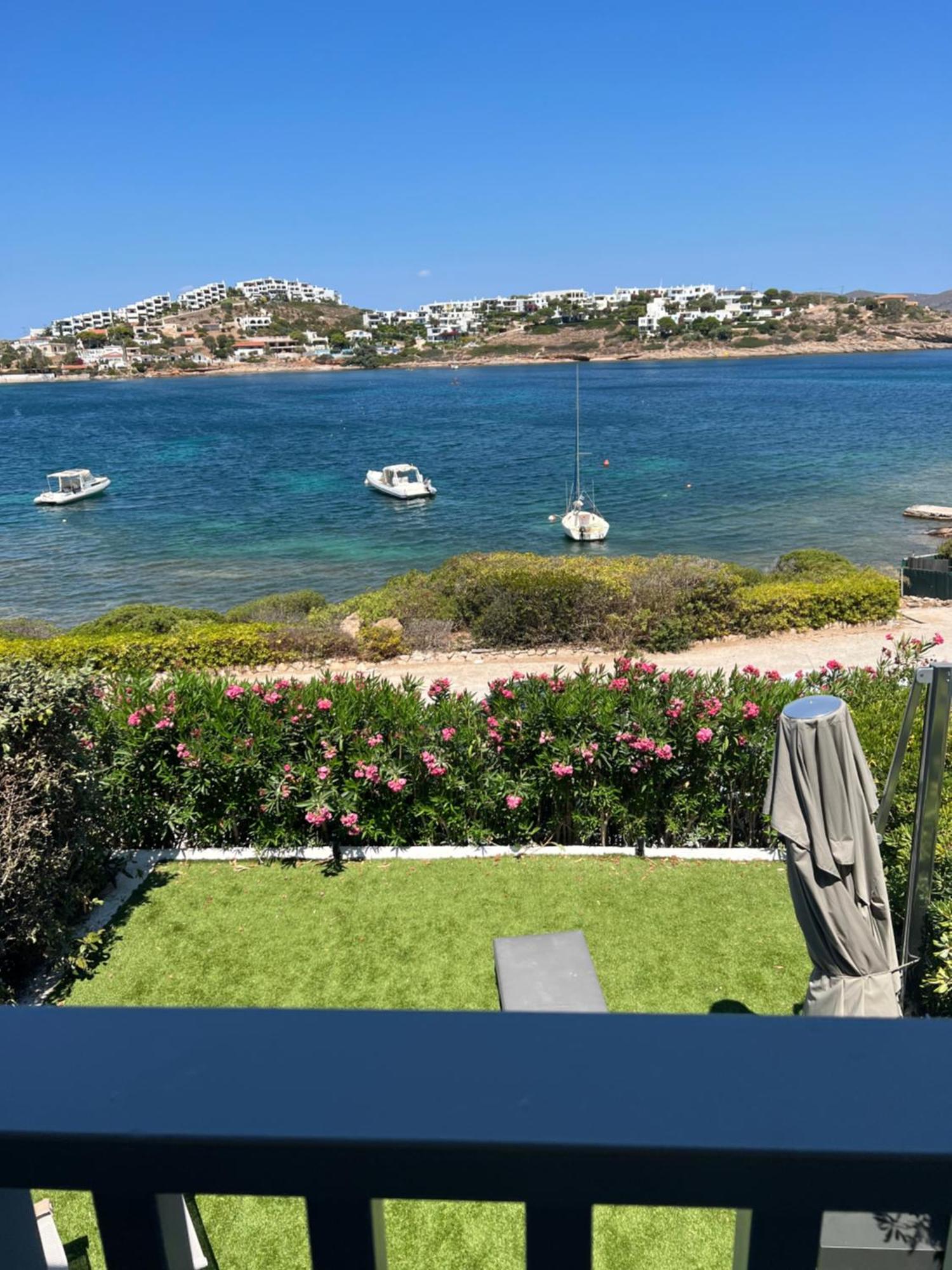 Sounio - Waterfront Luxury Spa Villa Pounta Zeza 170 Sqm On Private Beach 수니언 외부 사진