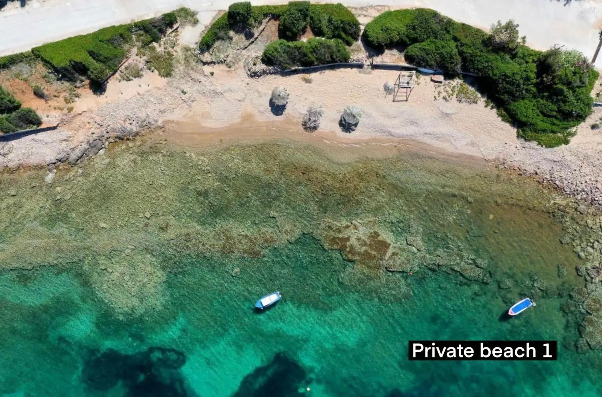 Sounio - Waterfront Luxury Spa Villa Pounta Zeza 170 Sqm On Private Beach 수니언 외부 사진